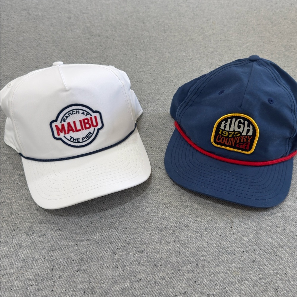 Pair of rope hats, SnapBack outdoor caps